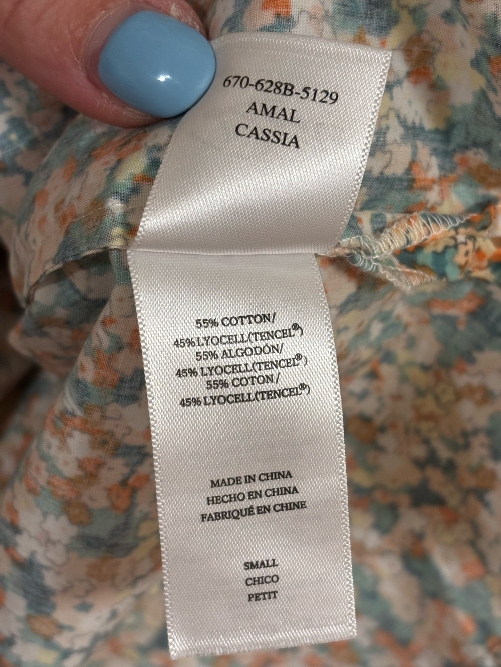 RAILS Floral Amal Shirt in Cassia - Picture 7 of 8